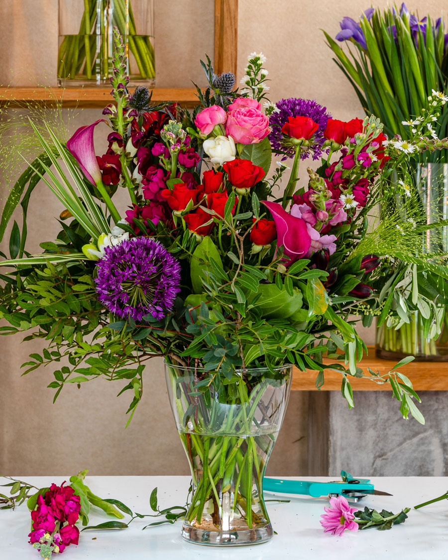 Flower celebration - florist's fantasy