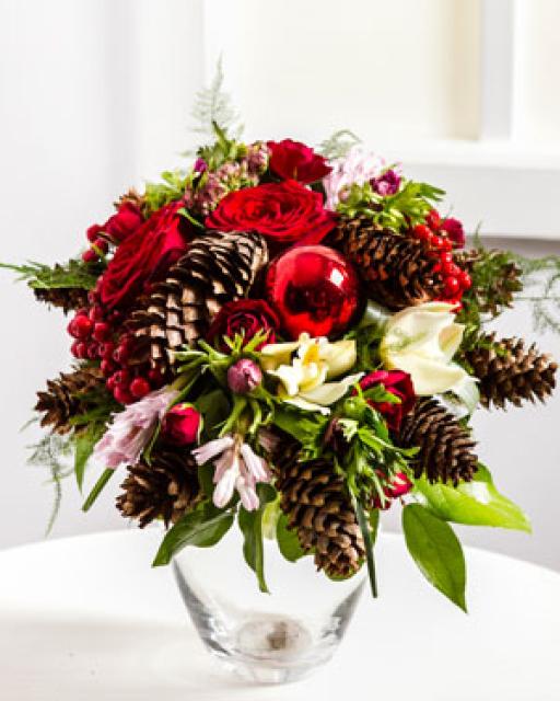 Christmas Bouquet with Cones