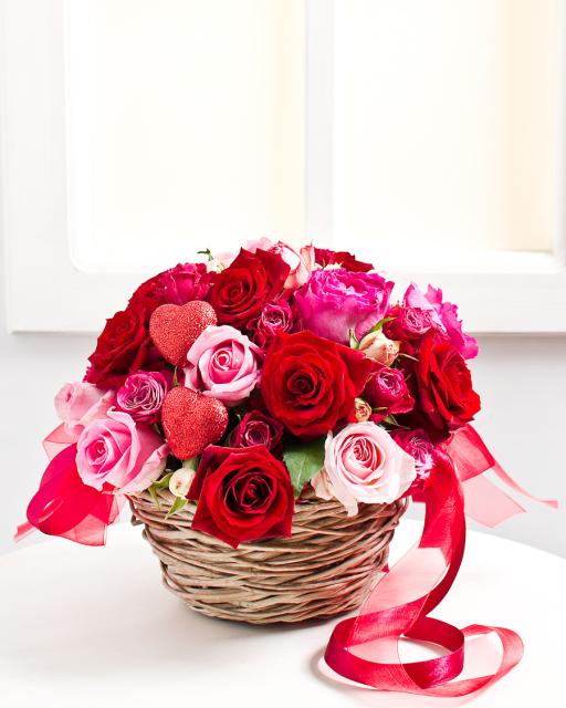 Valentine's Day Flower Arrangement