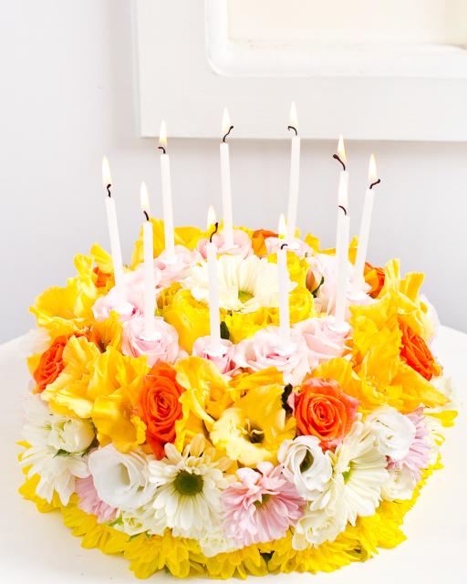 Торт із квітів